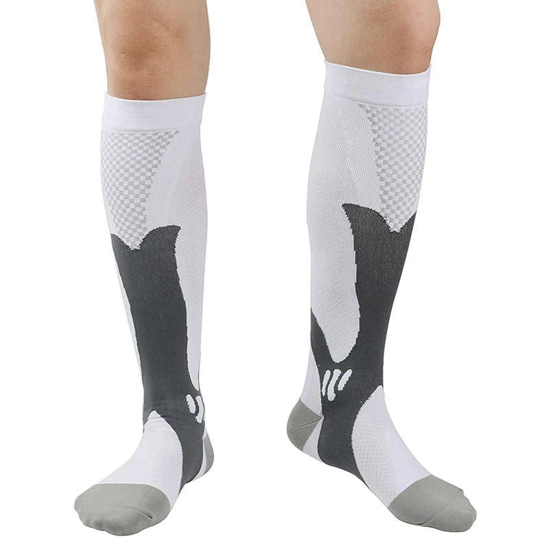 Calcetines de compresión deportiva Brothock Medical para hombre y mujer, 20-30 mmHg, para correr, enfermeras, venas varicosas, ciclismo, viajes