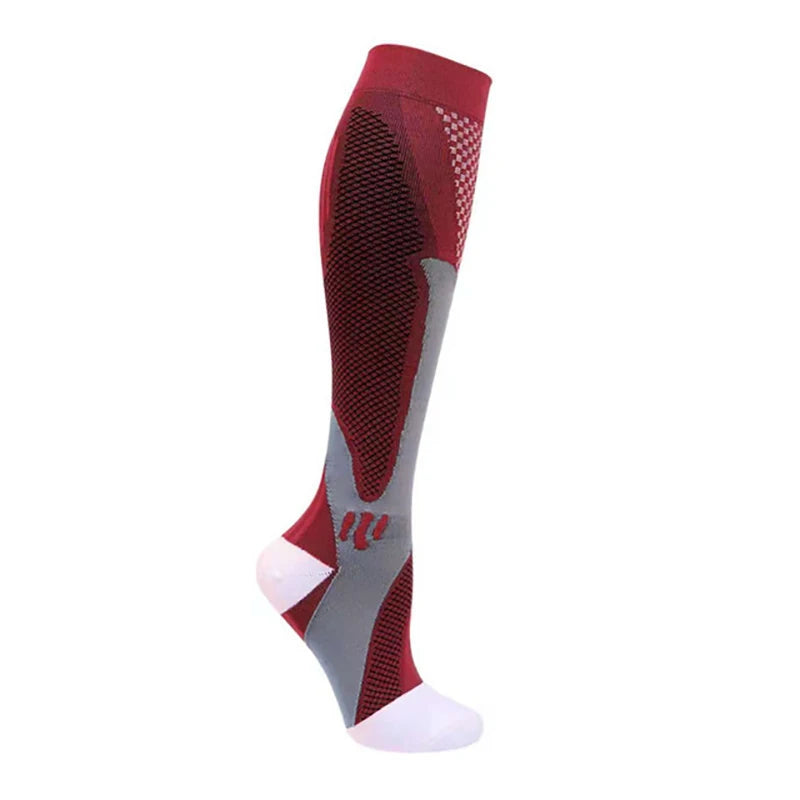 Calcetines de compresión deportiva Brothock Medical para hombre y mujer, 20-30 mmHg, para correr, enfermeras, venas varicosas, ciclismo, viajes