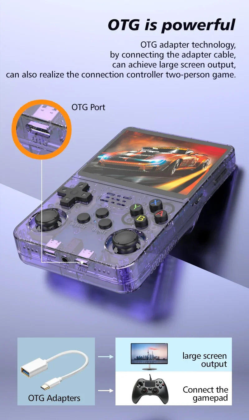 Consola de videojuegos retro R36S