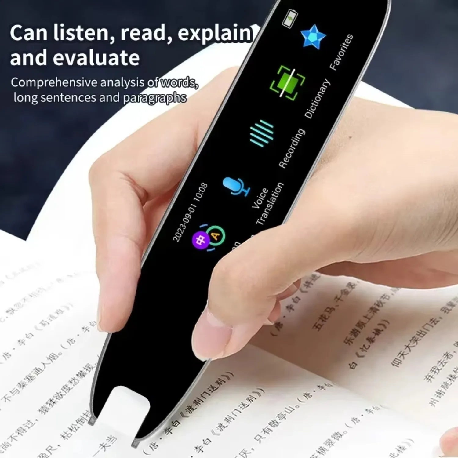 Traductor de voz para exámenes de traducción