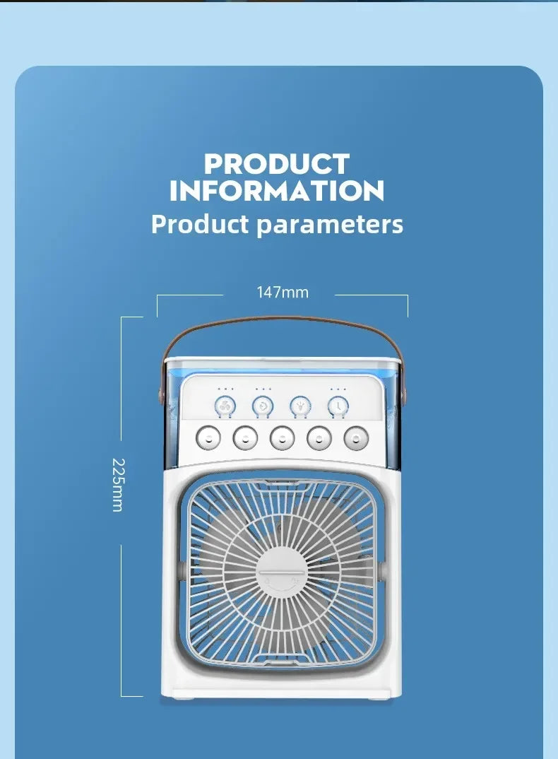 Mini ventilador portátil para el hogar