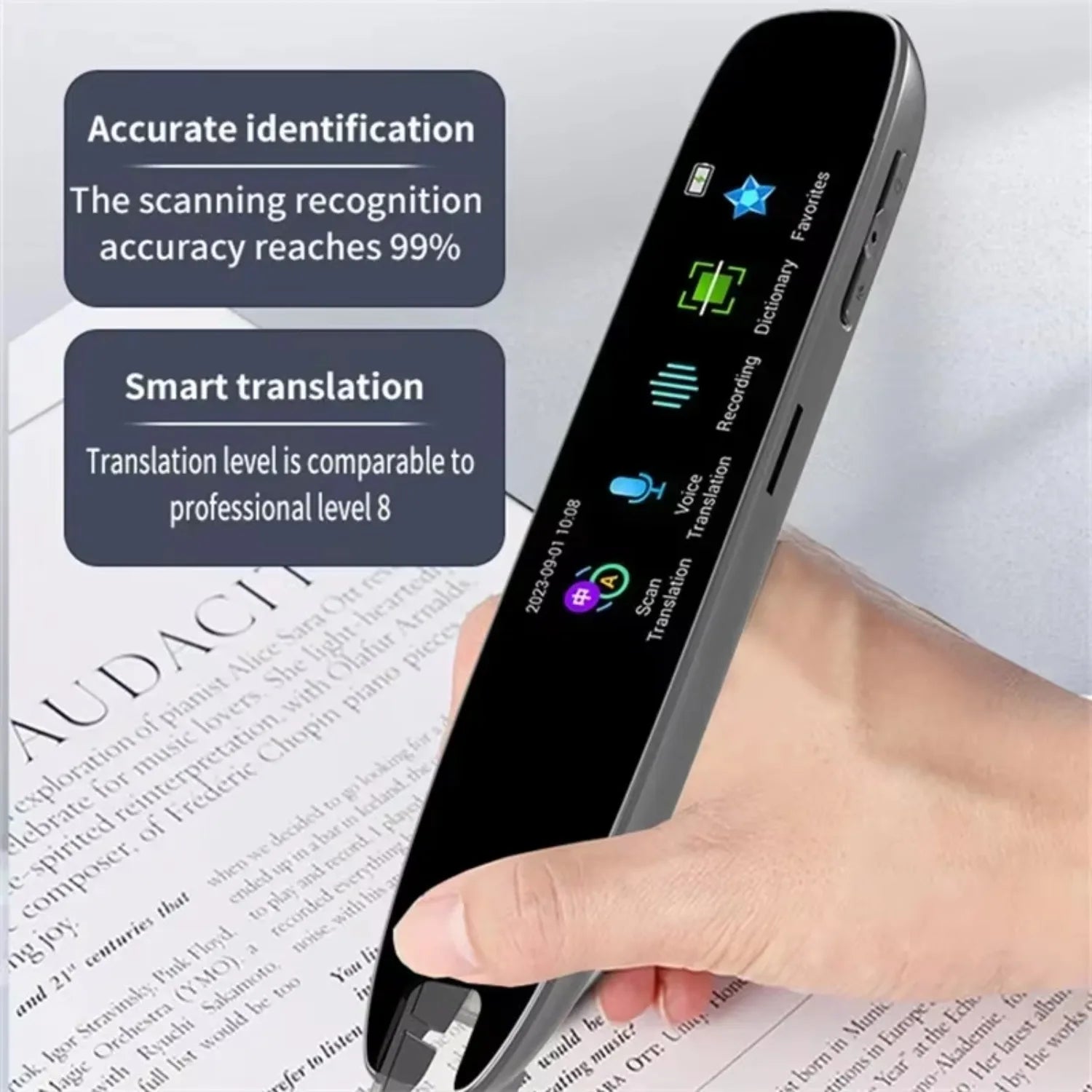Traductor de voz para exámenes de traducción