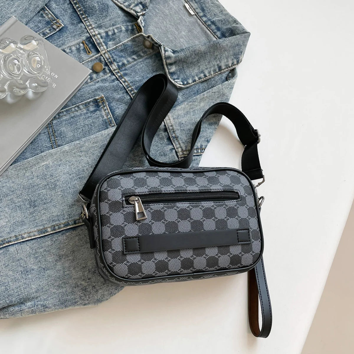 Quality Pu Leather Bag Business Crossbody Fashion