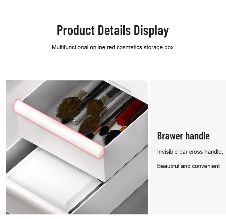 Nueva caja de almacenamiento de maquillaje con cajón