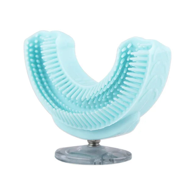 Cepillo de dientes eléctrico sónico en forma de U para niños