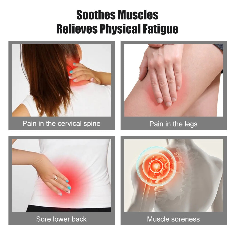 Masajeador de cuello EMS portátil para aliviar el dolor muscular