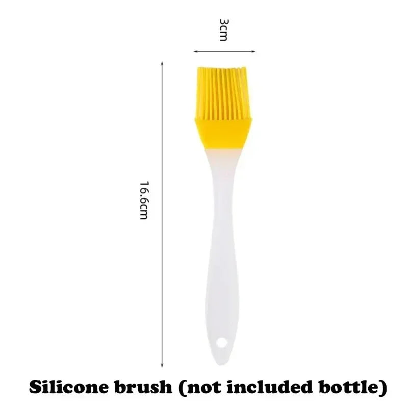 Botella pulverizadora de aceite de cocina, pulverizador de aceite de oliva para cocinar, 200/300/500 ml, botella pulverizadora neumática, dispensador de aceite en aerosol para barbacoa y fitness.