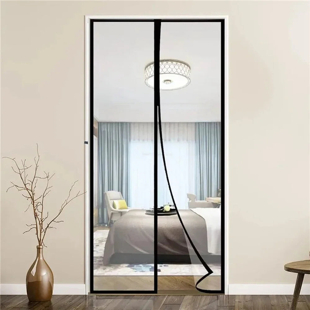 Anti Mosquito Fly Curtains For Doors Screen Magnetic Mosquito Net Door Window Automatic Closing Mesh For Kitchen Living Room