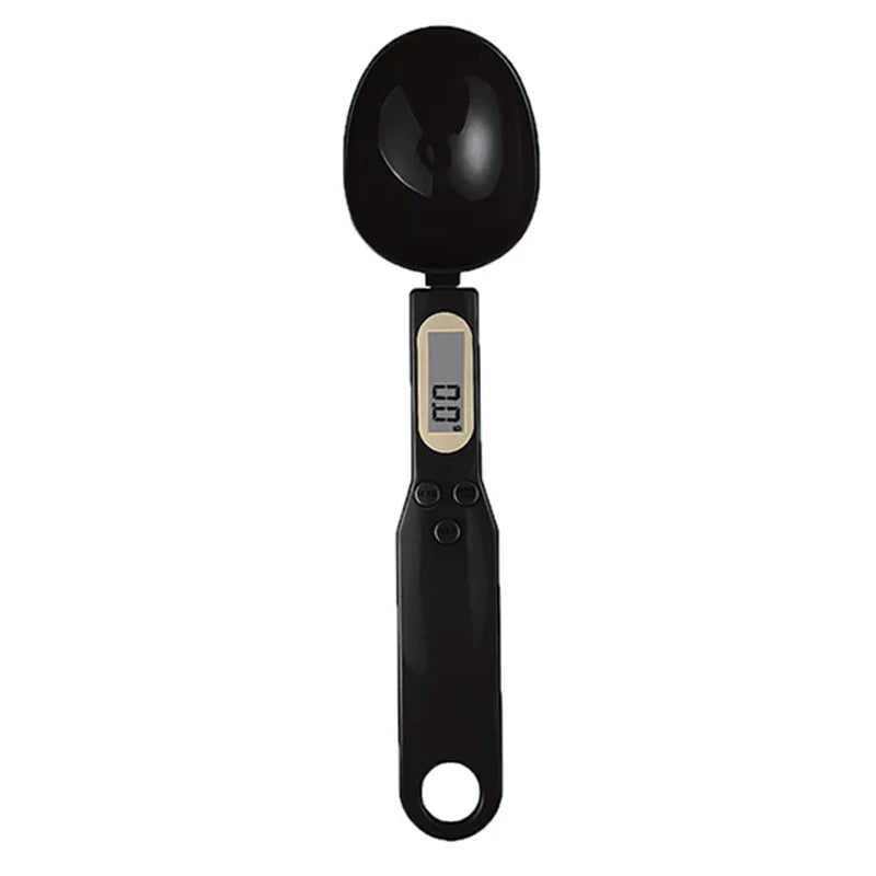 Báscula de cocina electrónica de 500 g y 0,1 g, LCD digital para medir harina, cuchara digital, miniherramienta de cocina para leche y café.