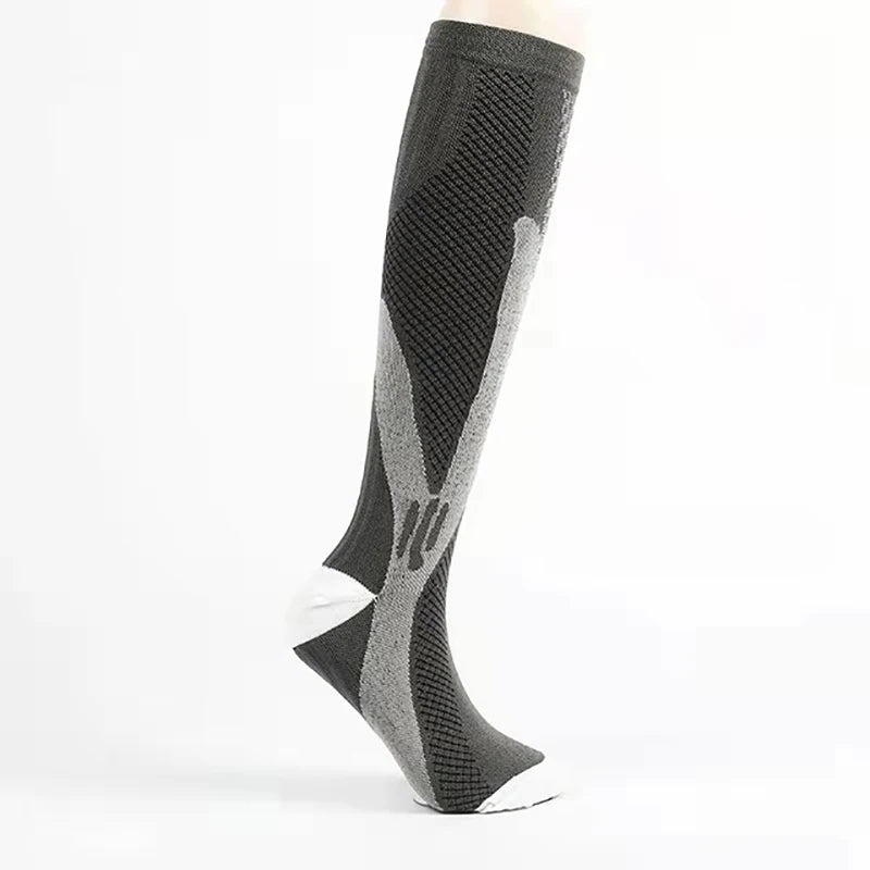 Calcetines de compresión deportiva Brothock Medical para hombre y mujer, 20-30 mmHg, para correr, enfermeras, venas varicosas, ciclismo, viajes