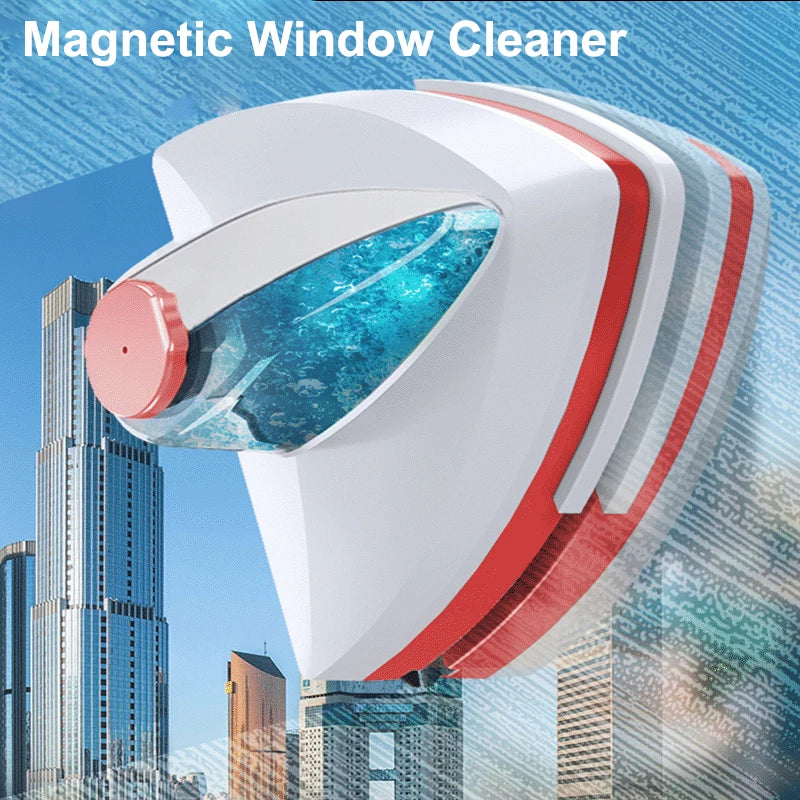 Cepillo limpiador de ventanas magnético de doble cara