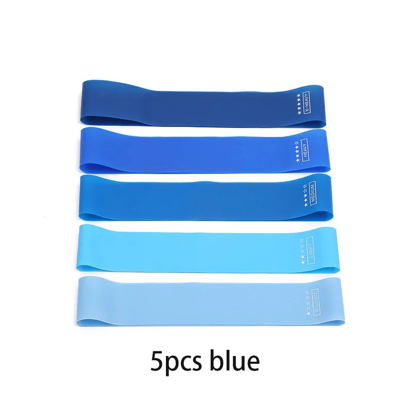 Bandas de resistencia de TPE, juego de fitness, bandas de bucle de goma, expansor de entrenamiento de fuerza, equipo de yoga y gimnasio, bucle de goma elástica.