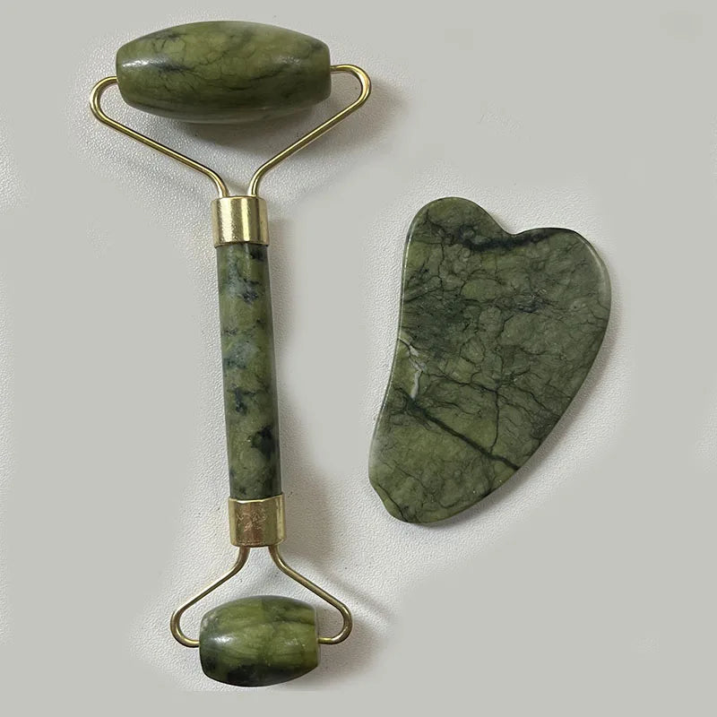 Rodillo de piedra facial Gua Sha para el rostro