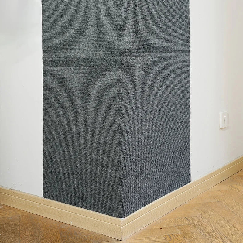 Alfombra autoadhesiva para rascar gatos, tablero para pared, antiarañazos, para sofá, bricolaje, protección para patas, afilable y recortable.