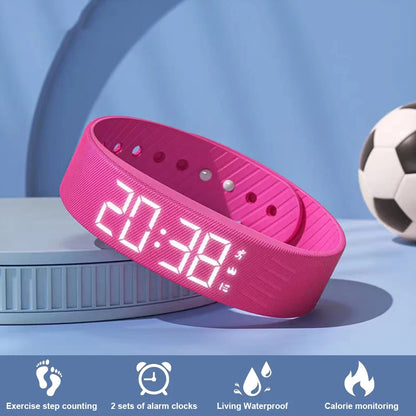 Pulsera inteligente LED digital resistente al agua