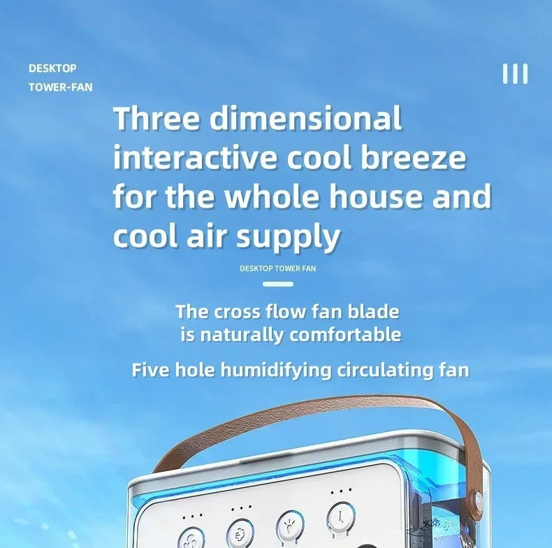 Mini ventilador portátil para el hogar