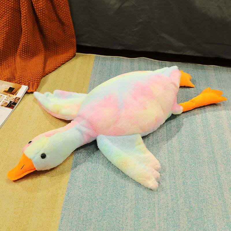 Pato gigante de peluche de ganso súper suave