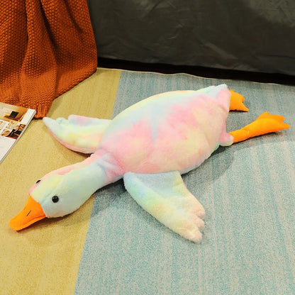 Pato gigante de peluche de ganso súper suave