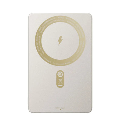 Banco de energía magnético delgado de 5000 mAh con carga rápida