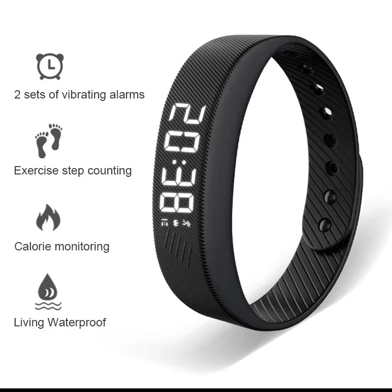 Smart Bracelet LED Digital Waterproof