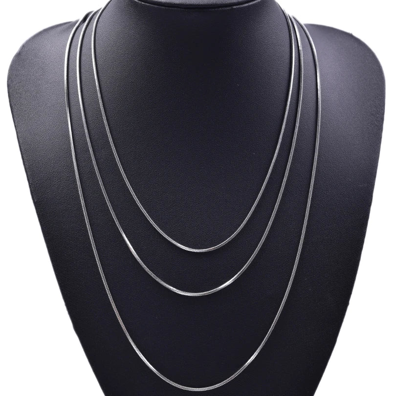 Snake Chain Necklace Stainless Steel