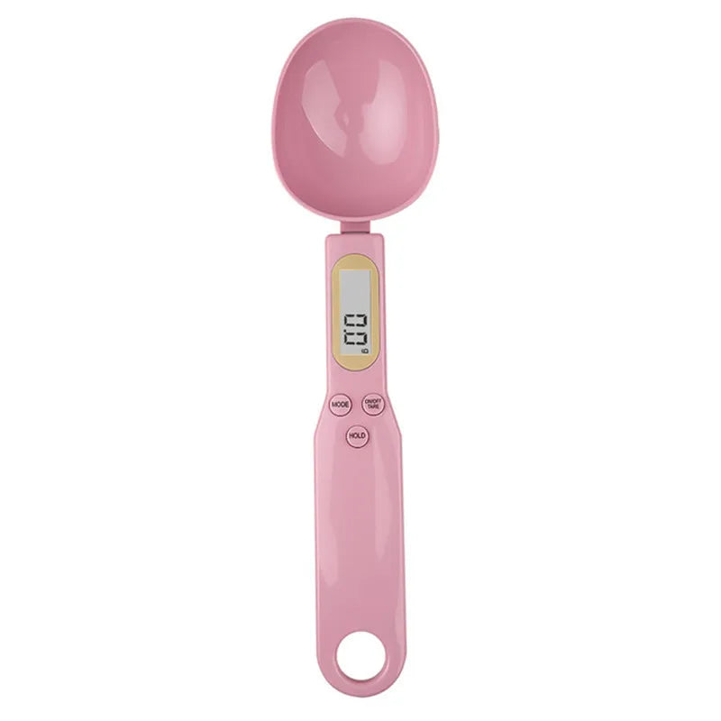 Báscula de cocina electrónica de 500 g y 0,1 g, LCD digital para medir harina, cuchara digital, miniherramienta de cocina para leche y café.