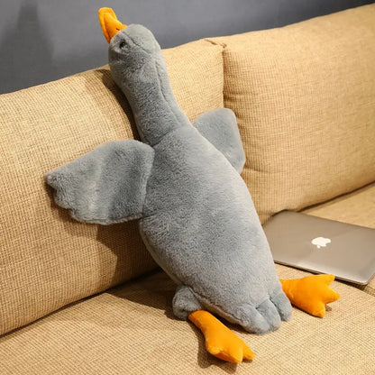 Pato gigante de peluche de ganso súper suave