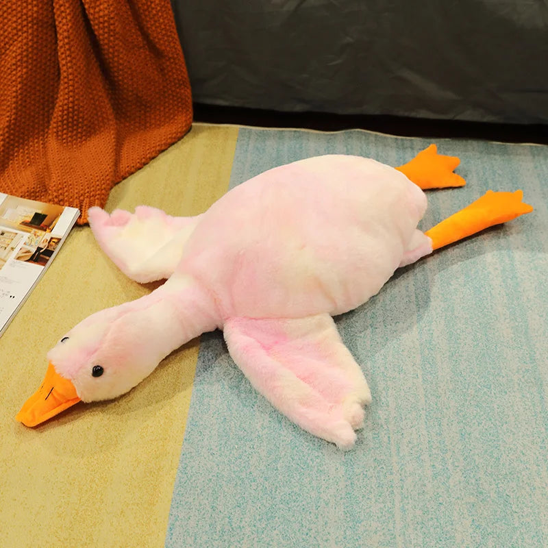 Pato gigante de peluche de ganso súper suave