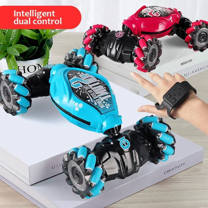 Coches eléctricos LED de acrobacias de escalada con control remoto