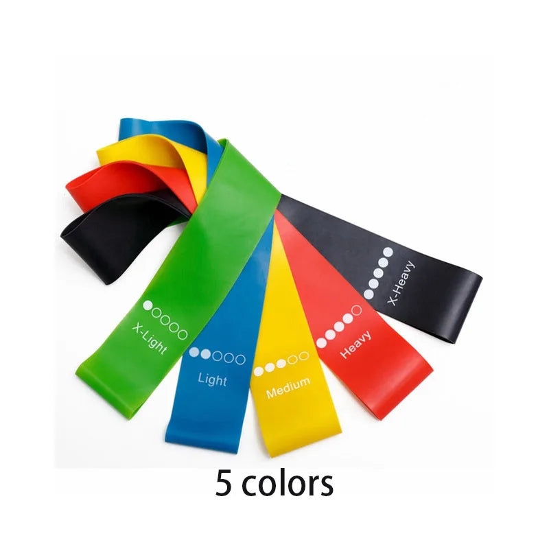 Bandas de resistencia de TPE, juego de fitness, bandas de bucle de goma, expansor de entrenamiento de fuerza, equipo de yoga y gimnasio, bucle de goma elástica.