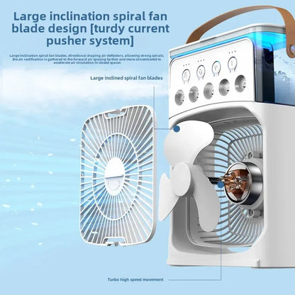 Mini ventilador portátil para el hogar