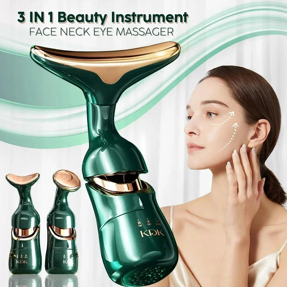 Dispositivo de lifting facial para cuello, facial y masaje ocular