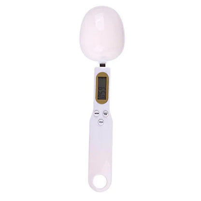 Báscula de cocina electrónica de 500 g y 0,1 g, LCD digital para medir harina, cuchara digital, miniherramienta de cocina para leche y café.