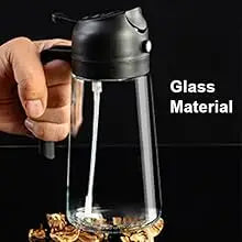 Botella pulverizadora de aceite de cocina, pulverizador de aceite de oliva para cocinar, 200/300/500 ml, botella pulverizadora neumática, dispensador de aceite en aerosol para barbacoa y fitness.