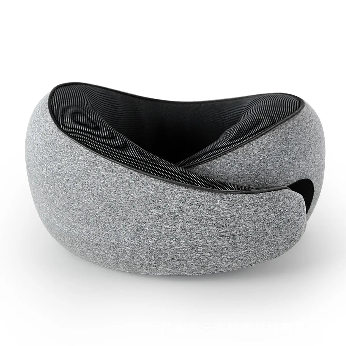 Almohada de viaje para el cuello con espuma viscoelástica en forma de U