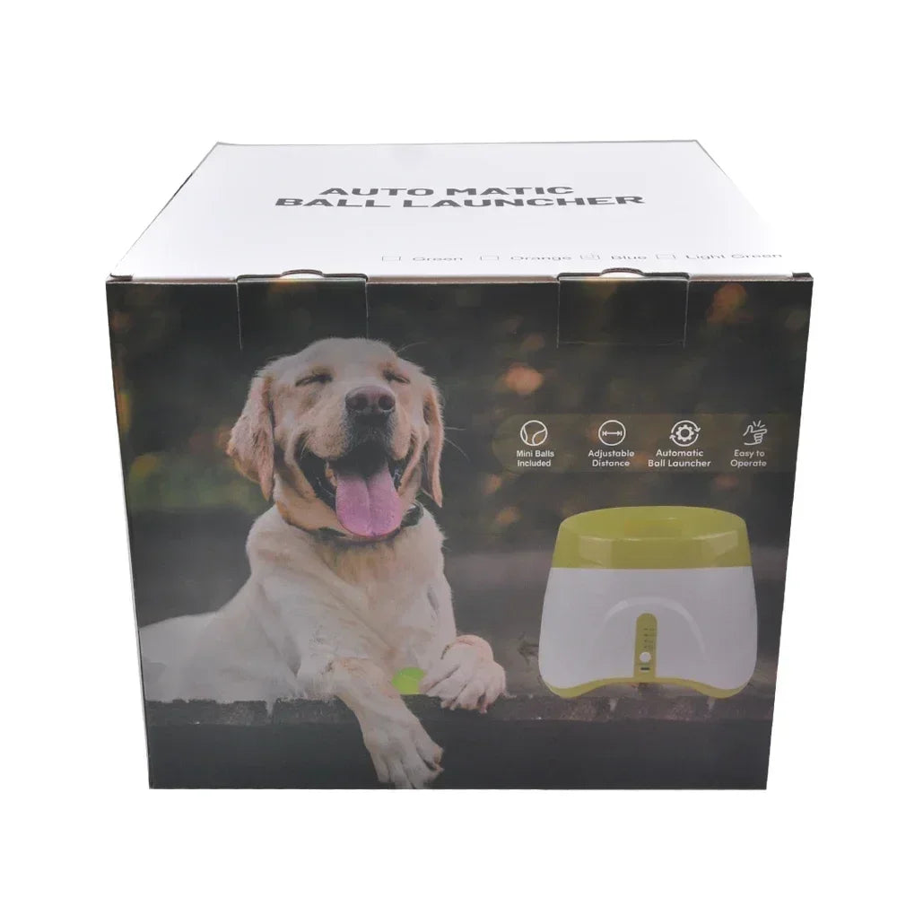 Juguete lanzador de pelotas para perros