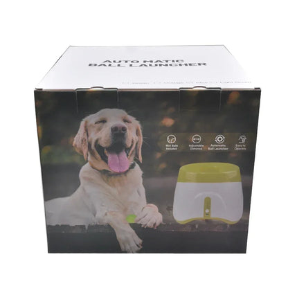 Juguete lanzador de pelotas para perros