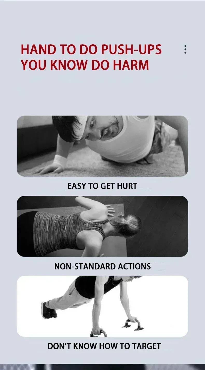 Tabla de flexiones portátil multifuncional 