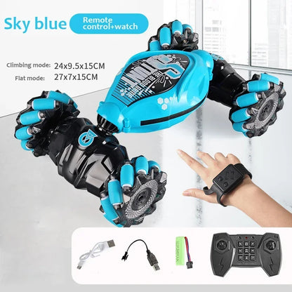 Coches eléctricos LED de acrobacias de escalada con control remoto