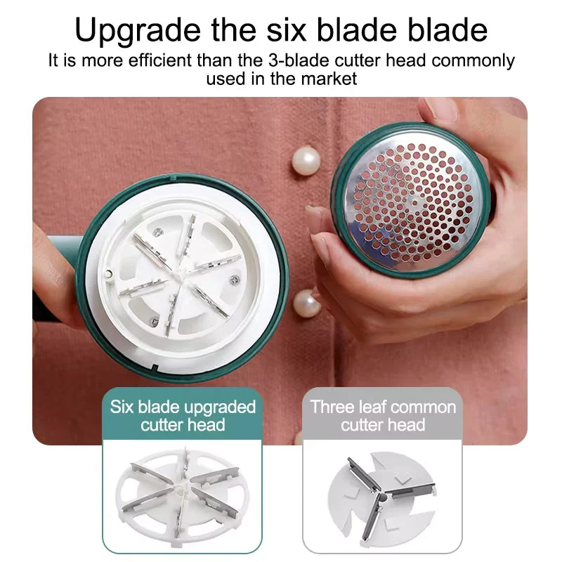 Depiladora eléctrica para bolas de pelo, afeitadora automática para ropa, suéteres y pelusas.