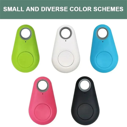 Minirastreador GPS inteligente para mascotas, alarma antipérdida, localizador inalámbrico con localizador de llaves y bolso para niños, recordatorio y control de obturador para selfies.
