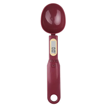 Báscula de cocina electrónica de 500 g y 0,1 g, LCD digital para medir harina, cuchara digital, miniherramienta de cocina para leche y café.