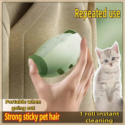 Quitapelusas lavable, rodillo para ropa, portátil, para mascotas, cepillo eliminador de polvo, herramientas de limpieza para cabello pegajoso