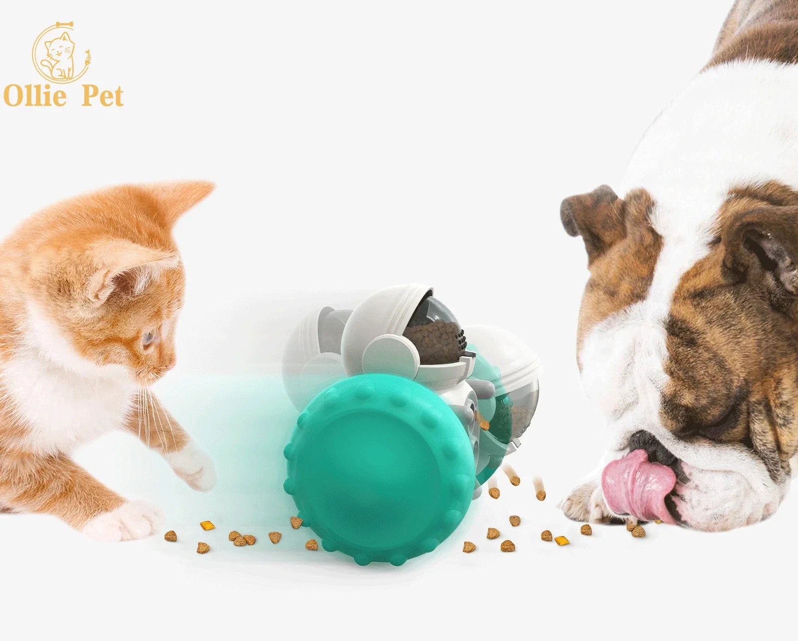 Juguete interactivo para perros, robot de vaso, comedero de comida lenta, dispensador de golosinas para cachorros y gatos, suministros para perros, entrenamiento intelectual.
