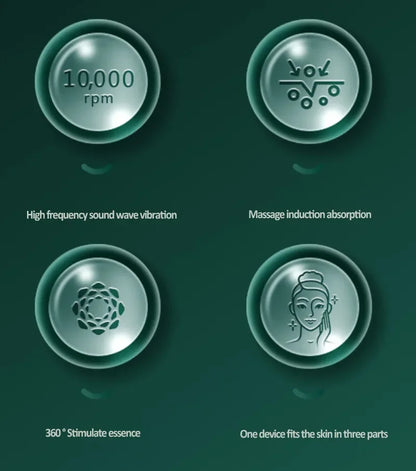 Dispositivo de lifting facial para cuello, facial y masaje ocular