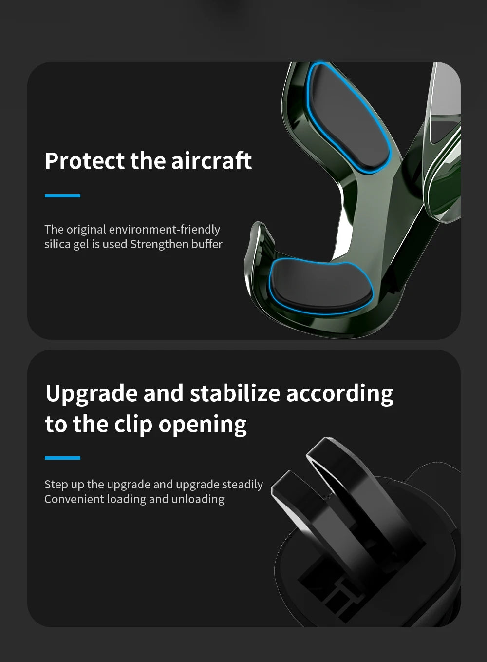 Soporte universal para teléfono de coche Gravity