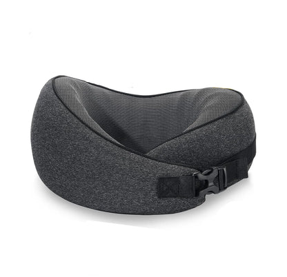 Almohada de viaje para el cuello con espuma viscoelástica en forma de U