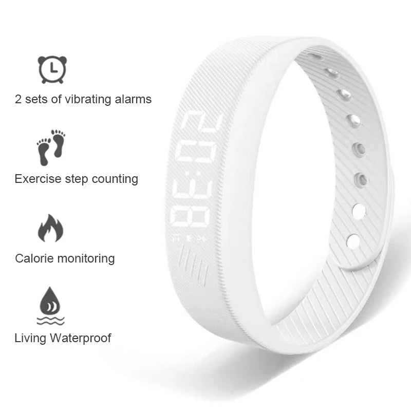 Pulsera inteligente LED digital resistente al agua