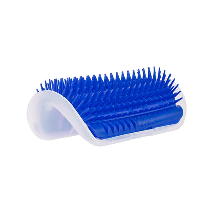 Cepillo y peine masajeador para el pelo de gatos, cepillo y peine para el pelo de gatos, productos de belleza para mascotas, limpieza facial, raspador para la picazón.