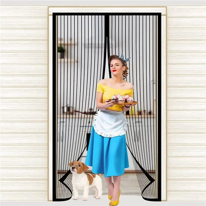 Anti Mosquito Fly Curtains For Doors Screen Magnetic Mosquito Net Door Window Automatic Closing Mesh For Kitchen Living Room